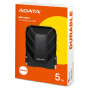 External HDD, ADATA, 5TB, USB 3.1, Colour Black, AHD710P-5TU31-CBK