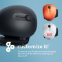 MOUSE USB OPTICAL WRL TWISTER/BLACK RGOTWBMWLBL R-GO TOOLS