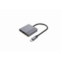 I/O ADAPTER USB-C TO HDMI/USB3/3IN1 A-CM-COMBO3-05 GEMBIRD