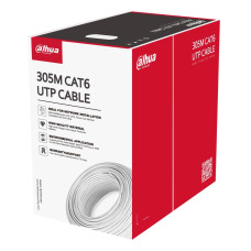CABLE CAT6 UTP 305M WHITE/PFM920I-6UN-C DAHUA