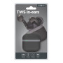 HEADSET BLUETOOTH/BLACK/GREY TWS-02-BK GEMBIRD