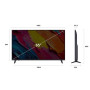 TV Set, LG, 65 , 4K Ultra HD, 3840 x 2160 pixels, Flat, 16:9, QNED, 65QNED70A6A