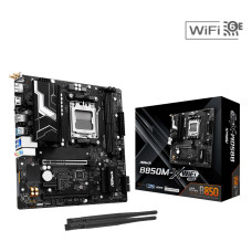 Mainboard, ASROCK, AMD B850, SAM5, Micro-ATX, Memory DDR5, Memory slots 2, B850M-XWIFIR2.0
