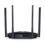 Wireless Router, MERCUSYS, 1800 Mbps, Wi-Fi 6, 1 WAN, 3x10/100/1000M, Number of antennas 4, MR70X