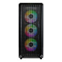 Case, MONTECH, X5, MidiTower, Case product features Transparent panel, Not included, Colour Black, X5(B)