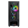 Case, MONTECH, X5, MidiTower, Case product features Transparent panel, Not included, Colour Black, X5(B)