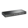 Switch, TP-LINK, Desktop/pedestal, 28x10Base-T / 100Base-TX / 1000Base-T, PoE+ ports 24, 250 Watts, TL-SG1428PE
