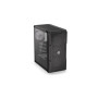 Case, ENDORFY, Regnum 400 ARGB, MidiTower, Case product features Transparent panel, Not included, ATX, MicroATX, MiniITX, Colour Black, EY2A009