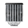 CPU COOLER MULTI SOCKET BLACK/NX600 (B) MONTECH