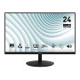 LCD Monitor, MSI, PRO MP242A, 24, Panel IPS, 1920x1080, 100Hz, Matte, 1 ms, Speakers, Tilt, Colour Black, PROMP242A