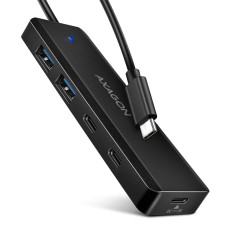 I/O HUB USB-C TRAVEL/0.19M HUE-C2C AXAGON