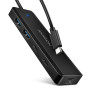 I/O HUB USB-C TRAVEL/0.19M HUE-C2C AXAGON