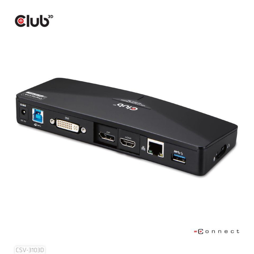 NB ACC DOCKING STATION/USB CSV-3103D CLUB3D NB ACC DOCKING STATION/USB CSV-3103D CLUB3D