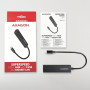 I/O HUB USB-C 4PORT GLAN/0.2M HMC-GL3A AXAGON