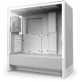 Case, NZXT, H5 Flow, MidiTower, Case product features Transparent panel, Not included, ATX, EATX, MicroATX, MiniITX, Colour White, CC-H52FW-01