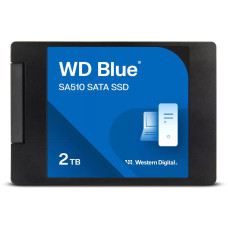 SSD, SANDISK, Blue SA510, POWERED BY SANDISK, 2TB, Write speed 520 MBytes/sec, Read speed 560 MBytes/sec, 2,5, TBW 500 TB, MTBF 1750000 hours, WDS200T3B0A