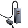 MOBILE CHARGER CAR 120W/GRAY CCBT-A0G BASEUS
