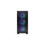 Case, ENDORFY, Arx 500 ARGB, MidiTower, Case product features Transparent panel, Not included, ATX, MicroATX, MiniITX, Colour Black, EY2A011