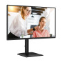 LCD Monitor, AOC, 27 , 2560 x 1440 pixels, Quad HD, Native aspect ratio 16:9, LED, Flat, Q27E4CV