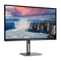 LCD Monitor, AOC, 27, Panel VA, 2560x1440, 16:9, 75 Hz, Matte, 4 ms, Speakers, Swivel, Pivot, Height adjustable, Tilt, Colour Black, Q27V5N/BK