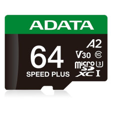 MEMORY MICRO SDXC 64GB UHS-I/UD64GUI3V30A2SP-RA1 ADATA MEMORY MICRO SDXC 64GB UHS-I/UD64GUI3V30A2SP-RA1 ADATA