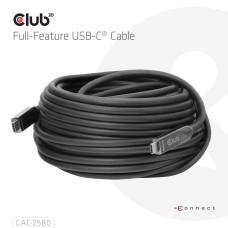 CABLE USB-C 15M/M/M CAC-2580 CLUB3D
