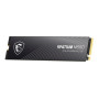 SSD, MSI, SPATIUM M560, 2TB, M.2, PCIe Gen5, NVMe, 3D NAND, Write speed 8700 MBytes/sec, Read speed 10300 MBytes/sec, TBW 1200 TB, MTBF 1500000 hours, S78-440Q940-P83
