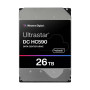 HDD, WESTERN DIGITAL ULTRASTAR, Ultrastar DC HC590, WUH722626ALE6L4 0F65672, 26TB, SATA 3.0, 512 MB, 7200 rpm, 3,5, 0F65672
