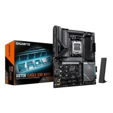 Mainboard, GIGABYTE, AMD X870E, Socket AM5, ATX, RAM DDR5-SDRAM, 4xSlots, Wi-Fi Yes, Bluetooth Yes, 4xNumber of M.2 (M) slots, X870EEAGLEXWF7
