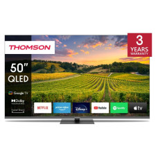 TV Set, THOMSON, 50, 4K/Smart, QLED, 3840x2160, Bluetooth, Google TV, 50QG5C14