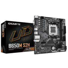 Mainboard, GIGABYTE, AMD B650, SAM5, Micro-ATX, Memory DDR5, Memory slots 2, 1xPCI-Express 3.0 1x, 1xPCI-Express 4.0 4x , 1xPCI-Express 4.0 8x, 1xPCI-Express 4.0 16x, 1xM.2, 1x15pin D-sub, 1xHDMI, 1xDisplayPort, 4xUSB 2.0, 2xUSB 3.2, 1xPS/2, 1xRJ45, 3xAud