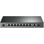 Switch, TP-LINK, TL-SG1210P, Desktop/pedestal, 9x10Base-T / 100Base-TX / 1000Base-T, 1xSFP, PoE+ ports 8, TL-SG1210P