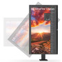 LCD Monitor, LG, 31.5, Panel IPS, 3840x2160, 16:9, 60Hz, 5 ms, Speakers, Swivel, Pivot, Height adjustable, Tilt, Colour Black, 32UN880K-B