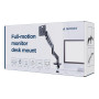 DISPLAY ACC MOUNTING ARM/17-32 BLACK MA-DA1-04 GEMBIRD