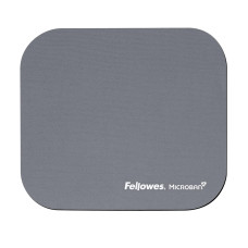 MOUSE PAD MICROBAN/SILVER 5934005 FELLOWES
