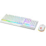KEYBOARD +MOUSE/VIGOR GK30 COMBO WHITE US MSI