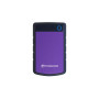 External HDD, TRANSCEND, StoreJet, 4TB, USB 3.0, Colour Purple, TS4TSJ25H3P