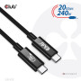 CABLE USB-C TO USB-C 2M/M/M CAC-1575 CLUB3D