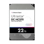 HDD, WESTERN DIGITAL ULTRASTAR, Ultrastar DC HC570, 22TB, SAS, 512 MB, 7200 rpm, 3,5, MTBF 2500000 hours, 0F48052