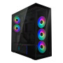 Case, ARCTIC, Xtender VG (Mirror Black), Case product features Transparent panel, Not included, Colour Black, ACPCC00019A
