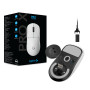 MOUSE USB OPTICAL WRL PRO X/WHITE 910-005943 LOGITECH