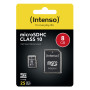 MEMORY MICRO SDHC 8GB C10/W/ADAPTER 3413460 INTENSO