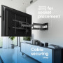 TV SET ACC WALL MOUNT/42-110/BLACK M8L-B ONKRON