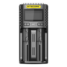 BATTERY CHARGER 2-SLOT/UMS2 NITECORE