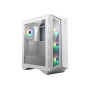 Case, MSI, MPG GUNGNIR 110R WHITE, MidiTower, Case product features Transparent panel, Not included, ATX, MicroATX, MiniITX, Colour White, MPGGUNGNIR110RWHITE