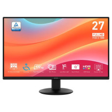 LCD Monitor, MSI, PRO MP272L, 27, Business, Matte, Panel IPS, 1920x1080, 16:9, 100Hz, 1 ms, Tilt, Colour Black, PROMP272L