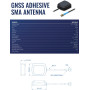 ANTENNA GNSS SMA ADHESIVE/PR1KSG30 TELTONIKA