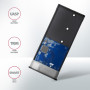 SSD ACC ENCLOSURE M.2 NVME/SATA USB-C EEM2-SB2 AXAGON