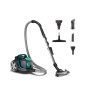 Vacuum Cleaner, PHILIPS, Bagless, 900 Watts, Capacity 1.5 l, Noise 77 dB, Dark Grey, Weight 5.3 kg, FC9556/09