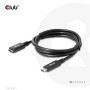 CABLE USB-C TO USB-C 1M/M/F CAC-1531 CLUB3D CABLE USB-C TO USB-C 1M/M/F CAC-1531 CLUB3D